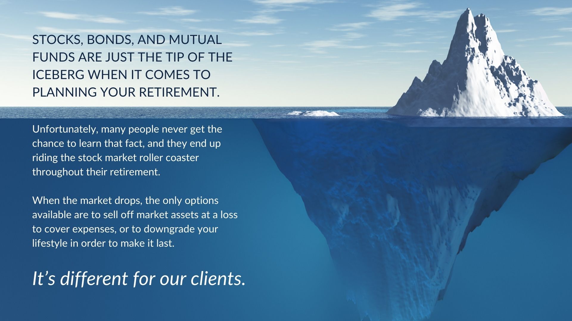Stocks, bonds, and mutual funds are just the tip of the iceberg